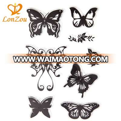 Clear stamp rubber beauty new design chinese wholesale self inking rubber stamp custom