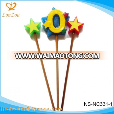 Kids candle oem chinese wholesale beautiful lovely birthday number candle