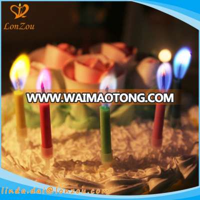 Happy decorative DIY candle custom creative luxury birthday candle wax